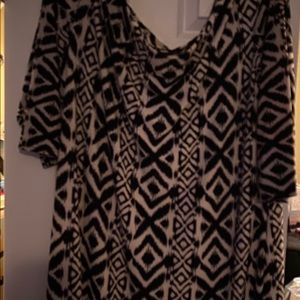 Women’s Print dress 3x